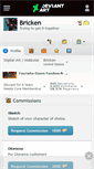 Mobile Screenshot of bricken.deviantart.com