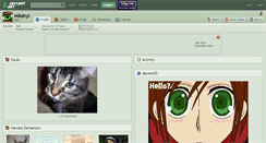 Desktop Screenshot of mikahyl.deviantart.com