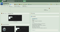Desktop Screenshot of darkdest1ny.deviantart.com