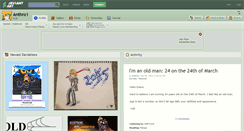 Desktop Screenshot of anthro1.deviantart.com