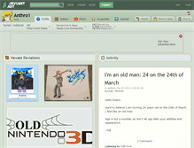 Tablet Screenshot of anthro1.deviantart.com