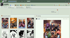 Desktop Screenshot of jonmalin.deviantart.com