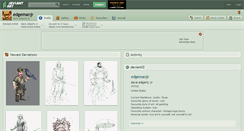 Desktop Screenshot of edgemanjr.deviantart.com