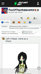 Mobile Screenshot of foxofthehiddenmist.deviantart.com