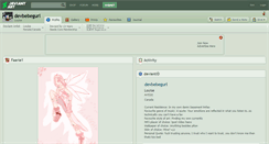 Desktop Screenshot of devbebegurl.deviantart.com