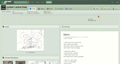 Desktop Screenshot of number1-anime-freak.deviantart.com