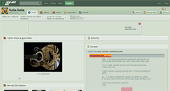 Desktop Screenshot of guga-guga.deviantart.com