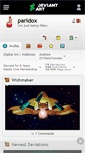 Mobile Screenshot of paridox.deviantart.com
