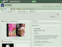 Tablet Screenshot of op-minded.deviantart.com