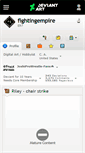 Mobile Screenshot of fightingempire.deviantart.com