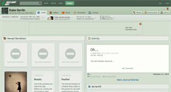 Desktop Screenshot of duke-devlin.deviantart.com