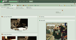 Desktop Screenshot of colordark.deviantart.com