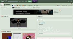 Desktop Screenshot of luvgoodstuf.deviantart.com