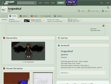 Tablet Screenshot of luvgoodstuf.deviantart.com