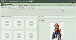 Desktop Screenshot of jenthewren.deviantart.com