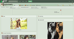 Desktop Screenshot of destinygraphic.deviantart.com