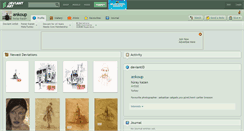 Desktop Screenshot of ankoup.deviantart.com