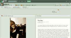 Desktop Screenshot of madam-m.deviantart.com