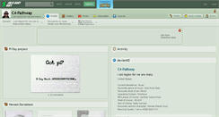 Desktop Screenshot of c4-pathway.deviantart.com