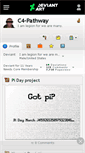 Mobile Screenshot of c4-pathway.deviantart.com