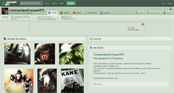 Desktop Screenshot of commandandconquerrts.deviantart.com