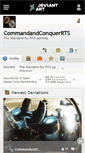 Mobile Screenshot of commandandconquerrts.deviantart.com