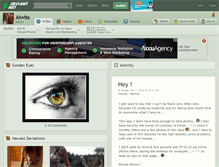 Tablet Screenshot of aiwiss.deviantart.com