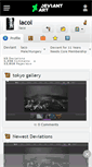 Mobile Screenshot of lacol.deviantart.com