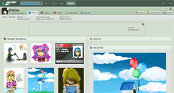 Desktop Screenshot of erische.deviantart.com