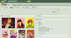 Desktop Screenshot of pingy.deviantart.com