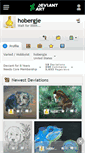 Mobile Screenshot of hobergje.deviantart.com