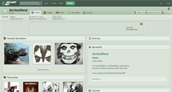 Desktop Screenshot of devilockfiend.deviantart.com