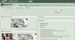 Desktop Screenshot of gasoline-ballet.deviantart.com