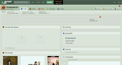 Desktop Screenshot of ecoleman24.deviantart.com