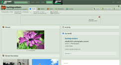 Desktop Screenshot of burning-embers.deviantart.com