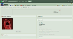 Desktop Screenshot of deaday.deviantart.com