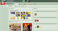 Desktop Screenshot of burnsxsmithers.deviantart.com