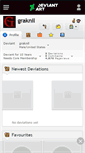 Mobile Screenshot of graknil.deviantart.com