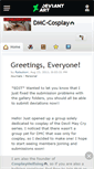 Mobile Screenshot of dmc-cosplay.deviantart.com