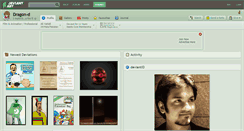 Desktop Screenshot of dragon-d.deviantart.com