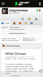 Mobile Screenshot of crazynloveless.deviantart.com