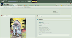 Desktop Screenshot of lord-sevy.deviantart.com
