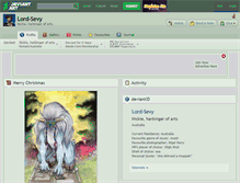 Tablet Screenshot of lord-sevy.deviantart.com