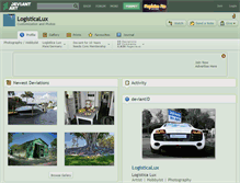 Tablet Screenshot of logisticalux.deviantart.com