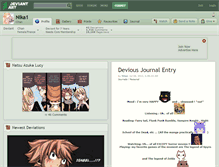 Tablet Screenshot of nika1.deviantart.com