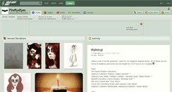 Desktop Screenshot of fireflyxeyes.deviantart.com