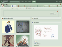 Tablet Screenshot of nefisa.deviantart.com