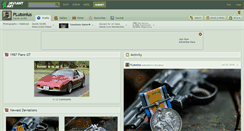 Desktop Screenshot of plutonius.deviantart.com