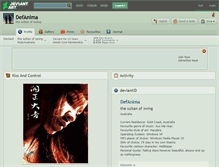 Tablet Screenshot of defanima.deviantart.com