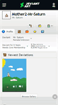 Mobile Screenshot of mother2-mr-saturn.deviantart.com